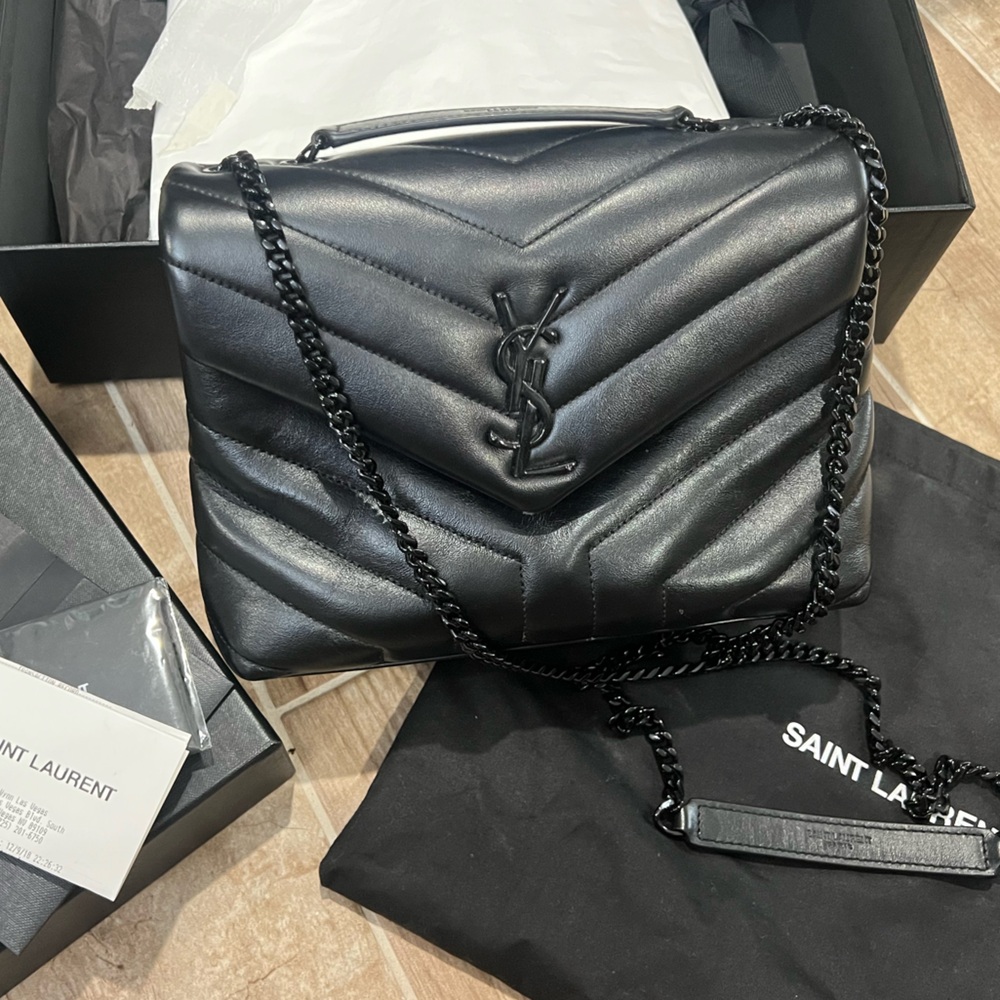 Saint Laurent Black LouLou Small